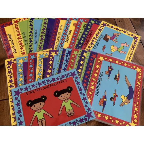 Pre school station cards