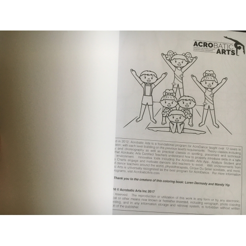 ABC's of Acro Coloring Book