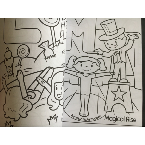 ABC's of Acro Coloring Book